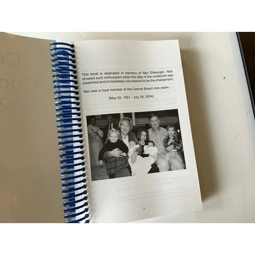 Vintage Y2K Community Cookbook 5 Spiral Bound Church Regional Recipes 90s 00s